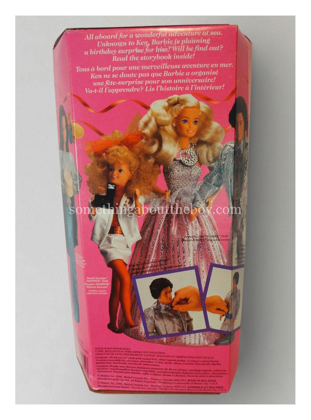 1987 #1719 Jewel Secrets Ken Canadian packaging