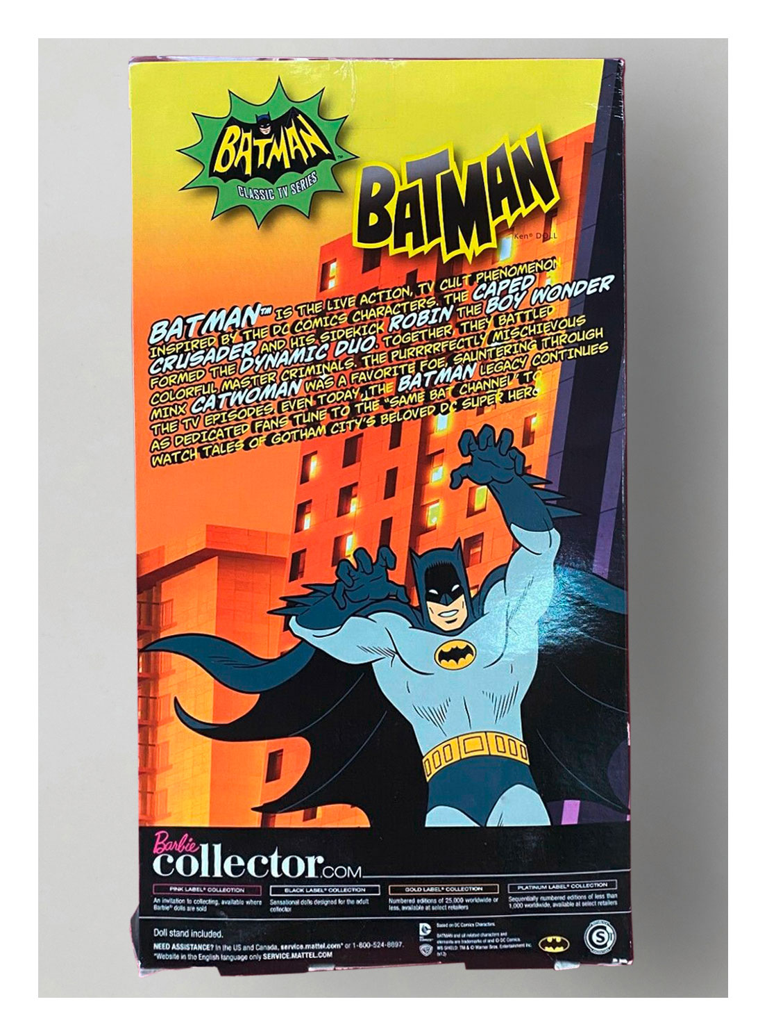 2012 Batman Ken original packaging