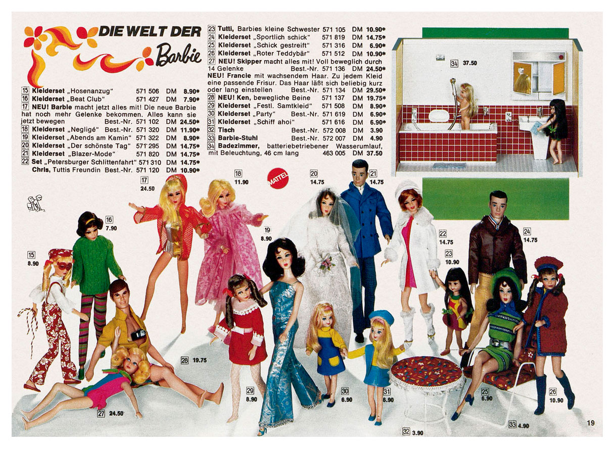 From 1970 German Gutes Spielzeug catalogue