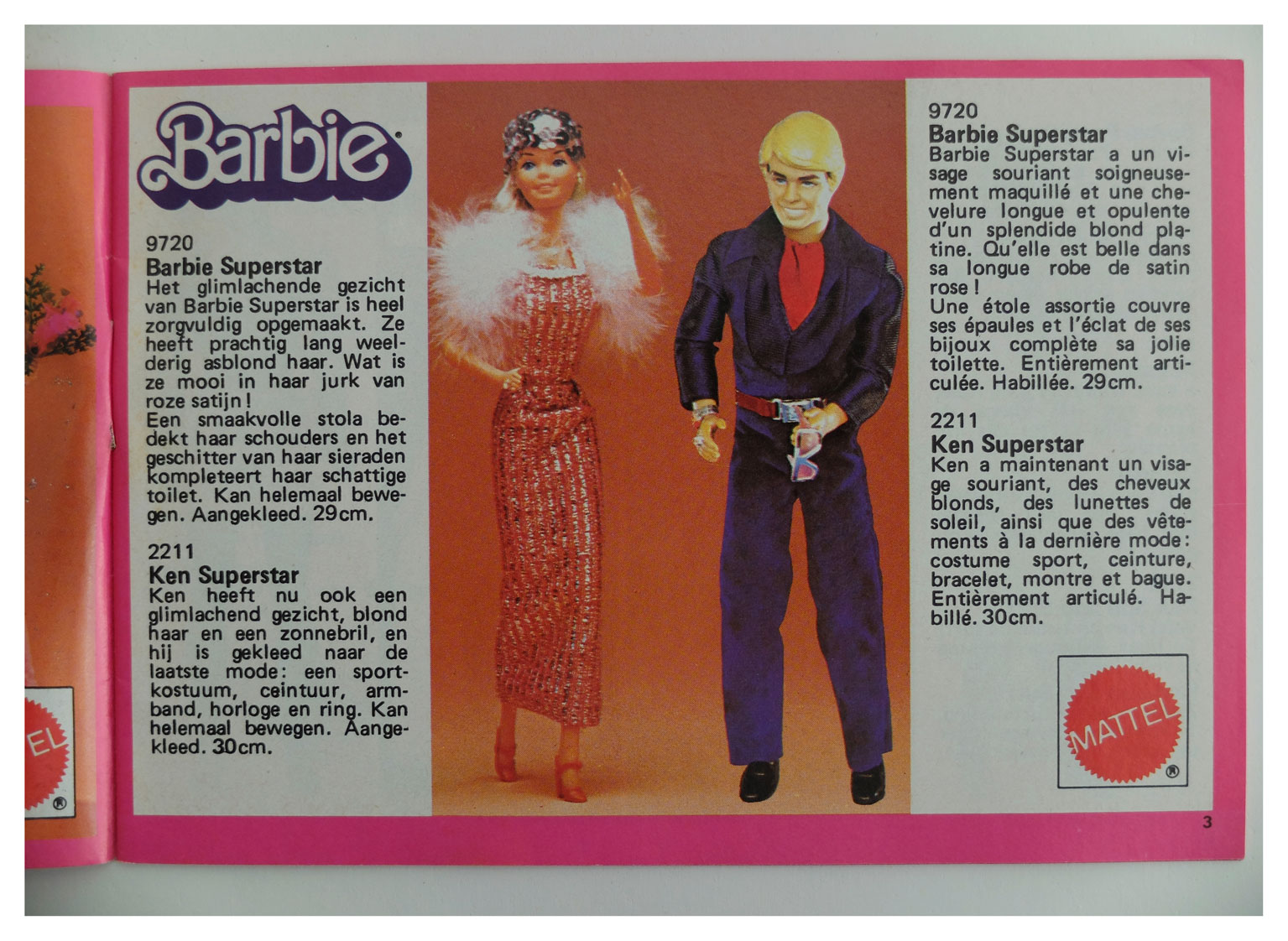 From 1979 Belgian Barbie booklet