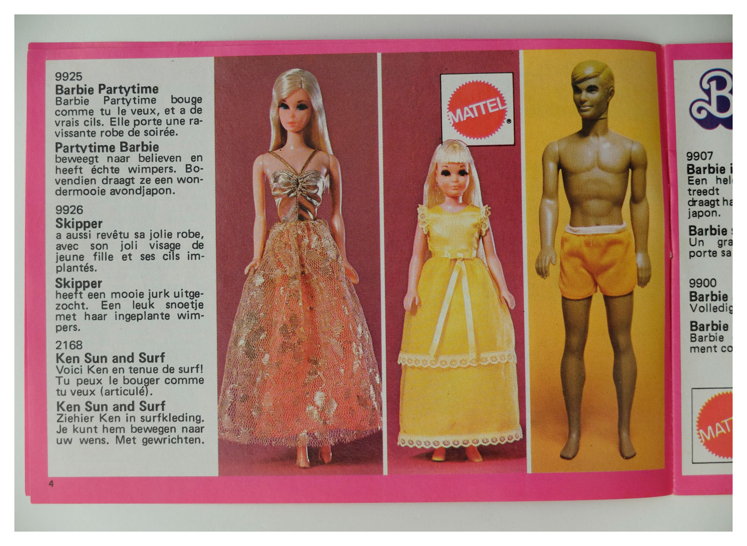 From 1979 Belgian Barbie booklet
