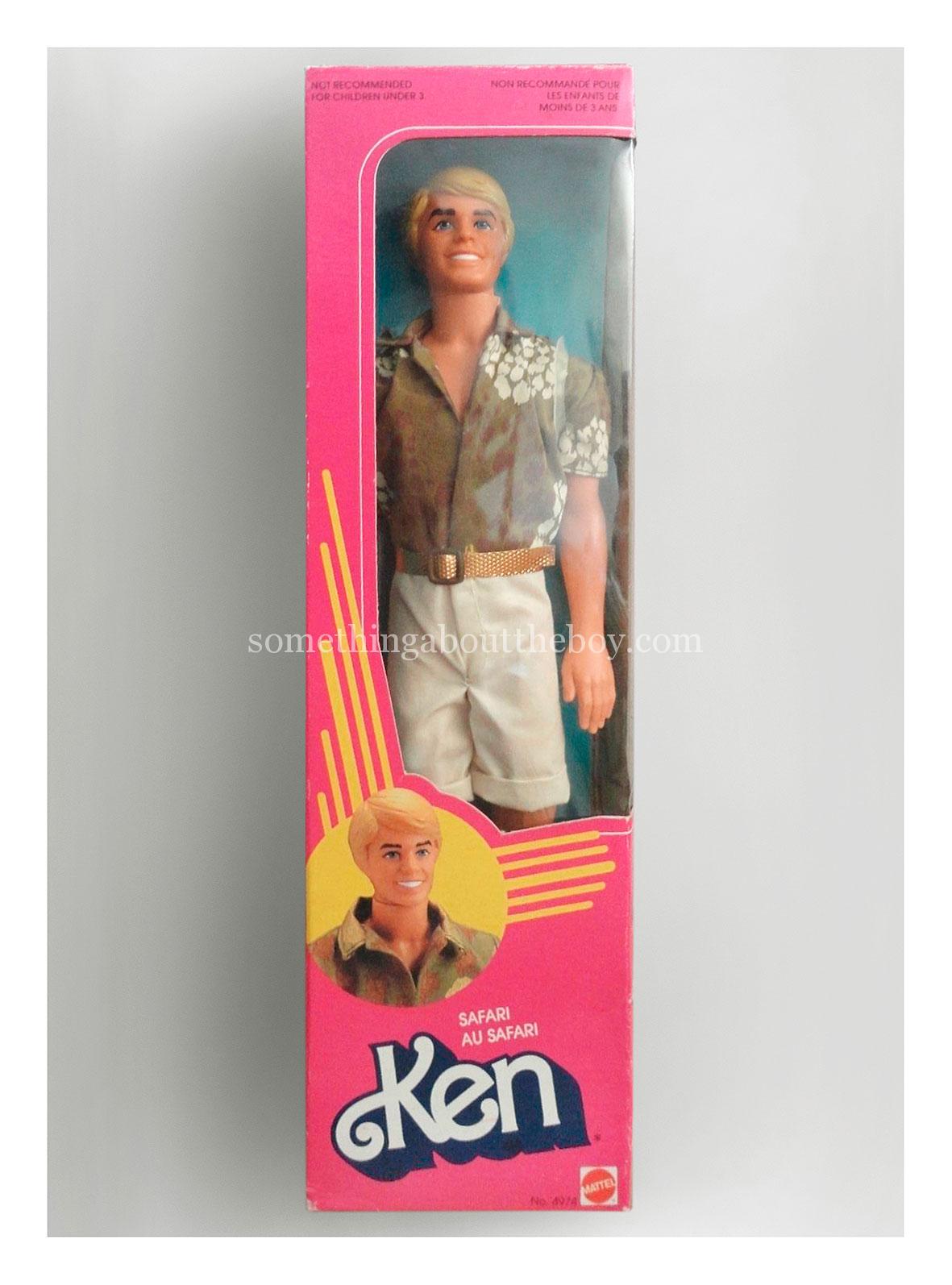 1984 #4974 Safari Ken in Canadian packaging
