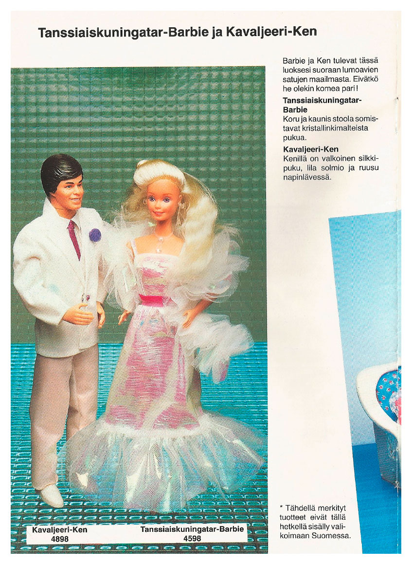 1984 Finnish Barbie brochure