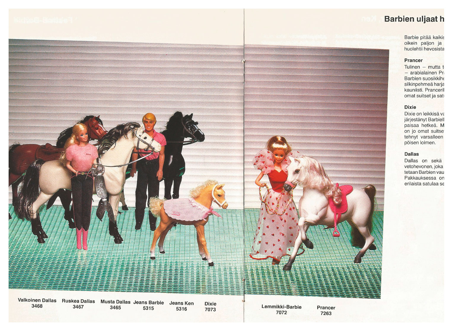 1984 Finnish Barbie booklet