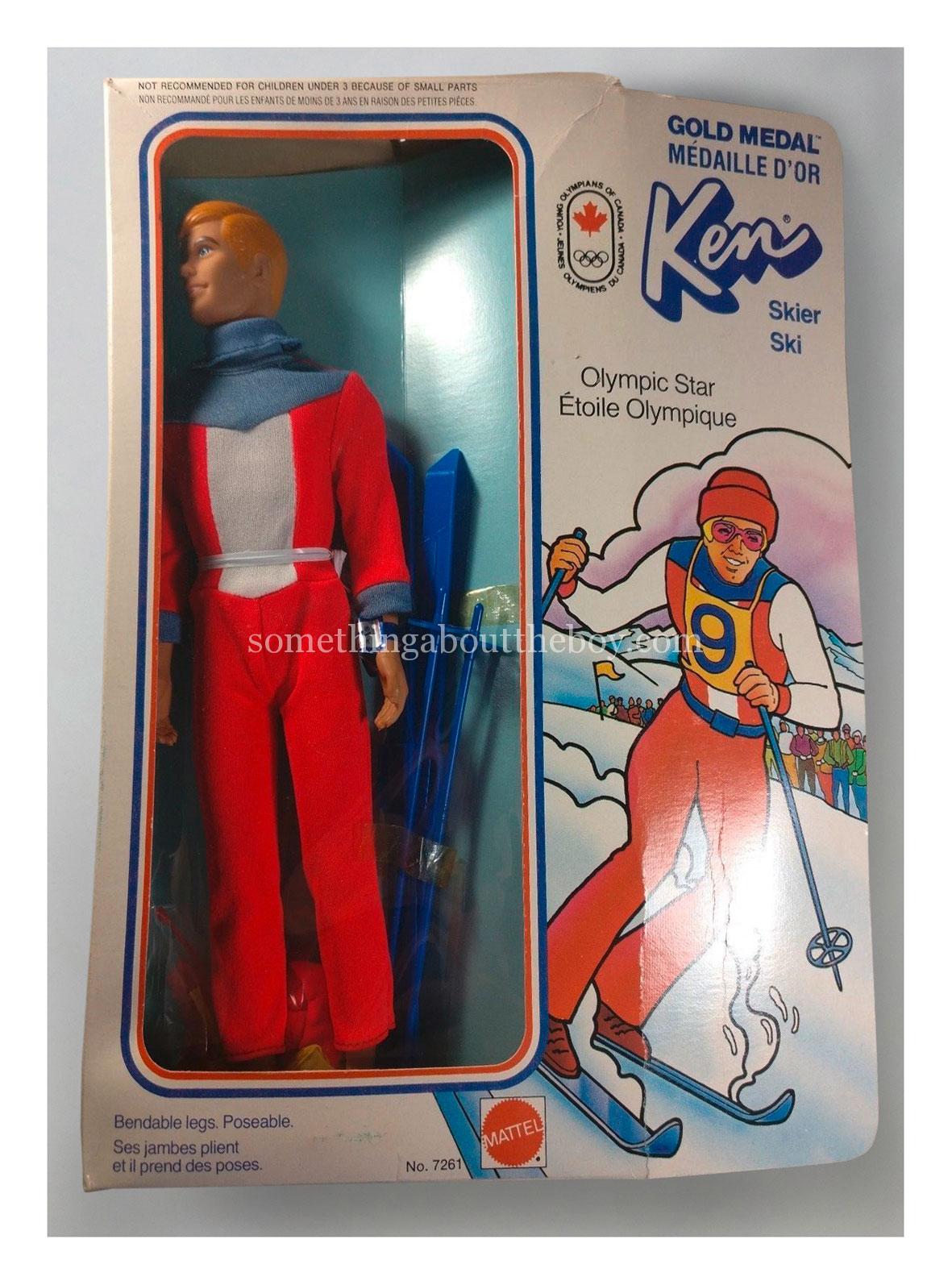 1975 #7261 Gold Medal Ken Skier (Canadian version)
