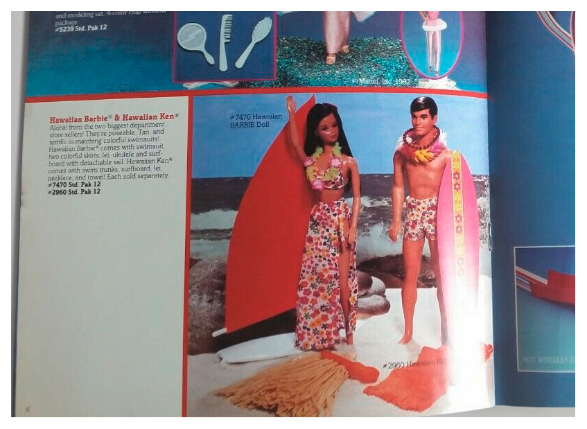 From 1982 Mattel Department Store Division catalogue