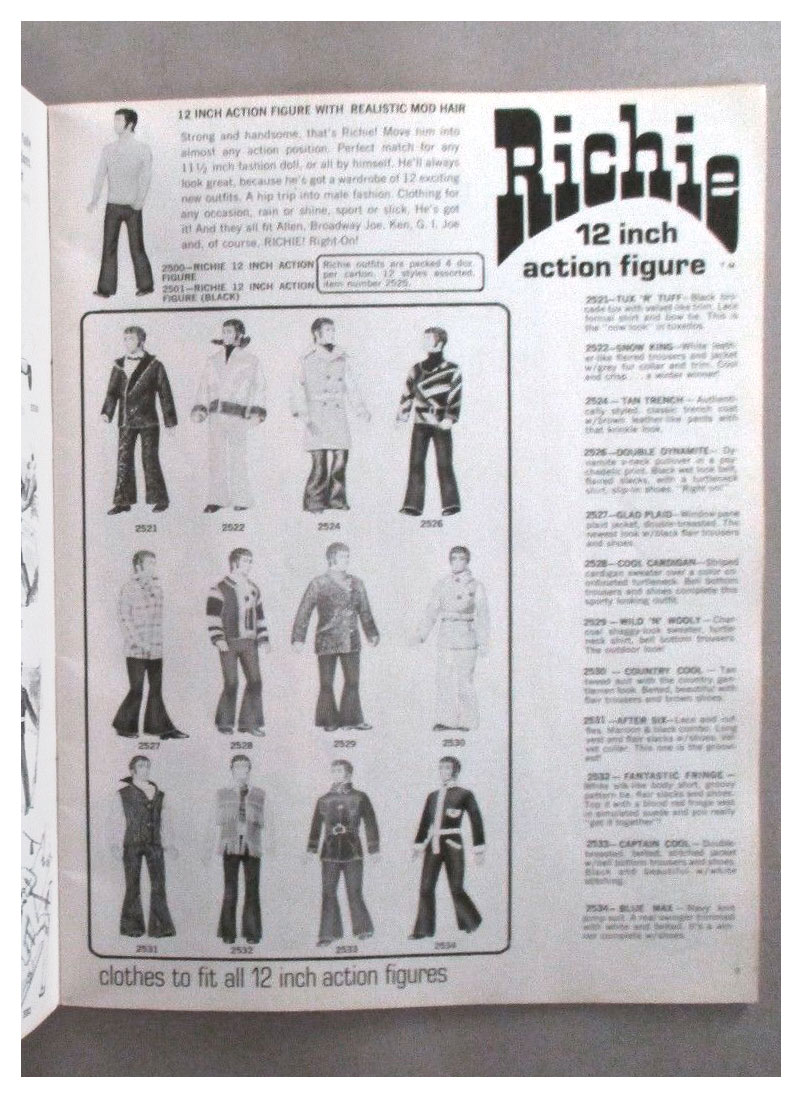 From 1971-72 Mego Toy catalogue