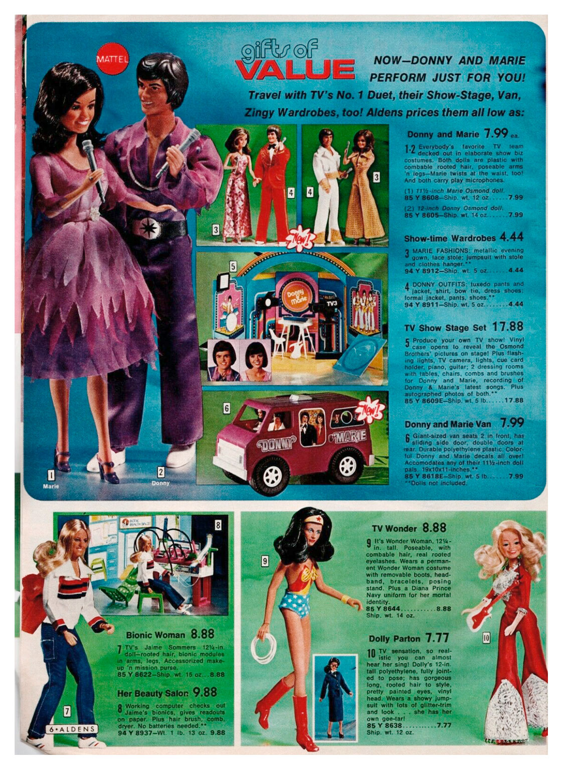 From 1977 Aldens Christmas catalogue