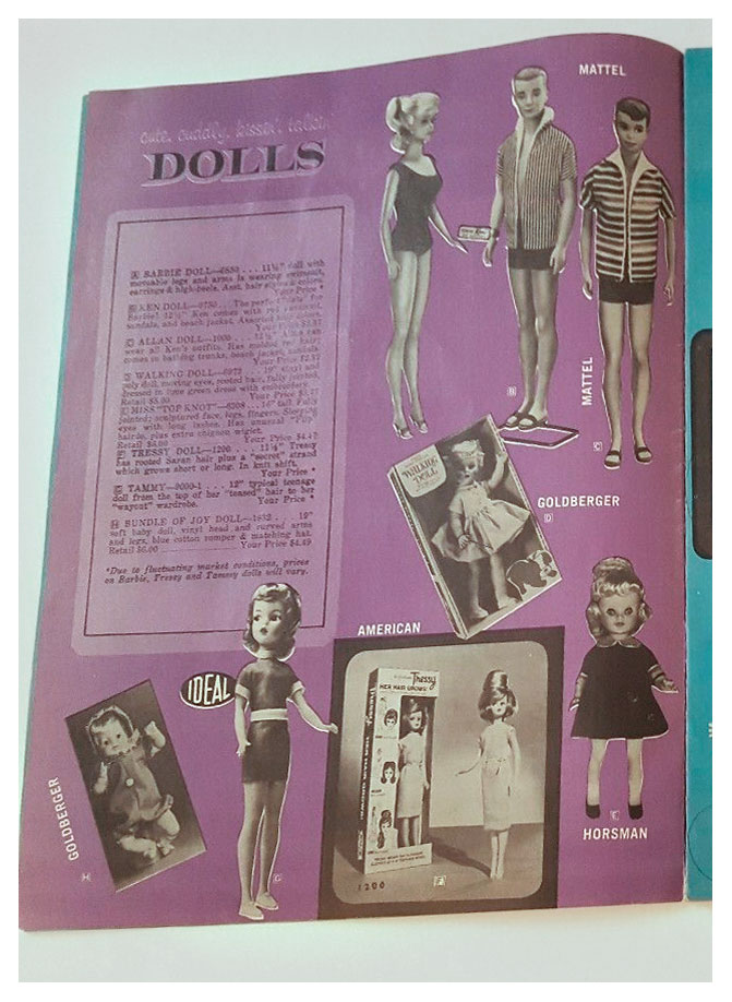 1964 Toysville USA Wilsons Wholesale Distributors catalogue 