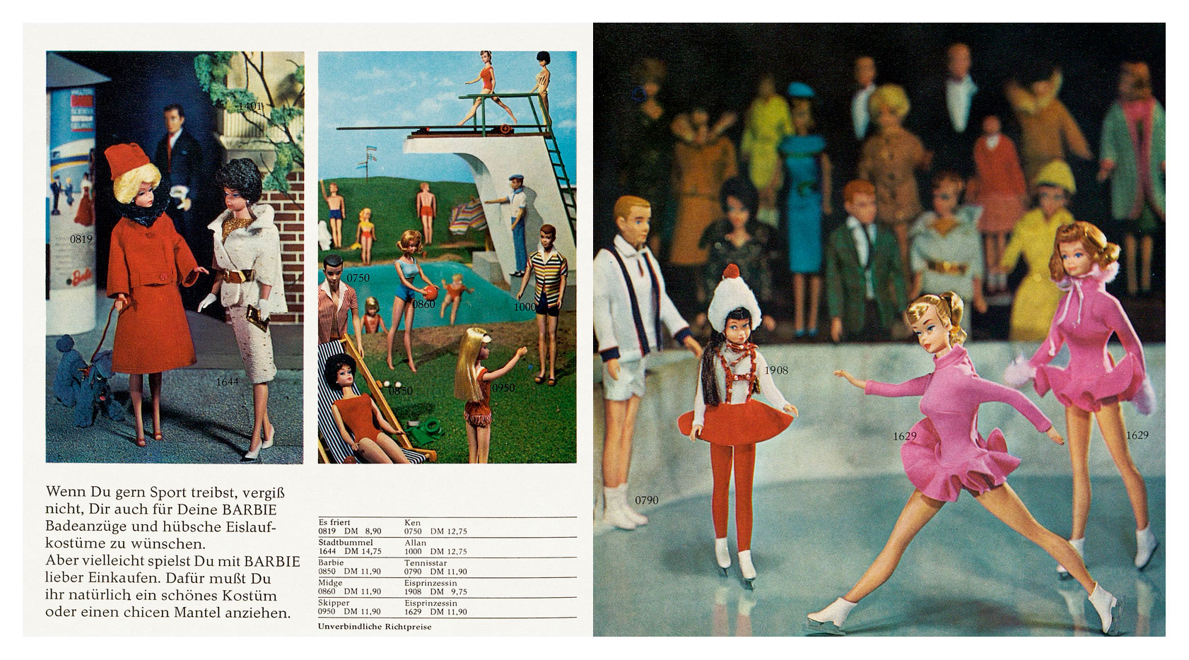 1965-66 German Barbie brochure