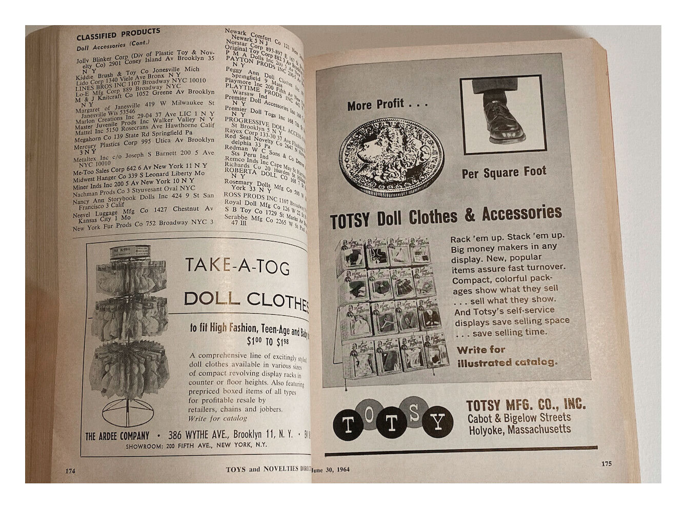 From 1964 Toys and Novelties magazine (June 30)