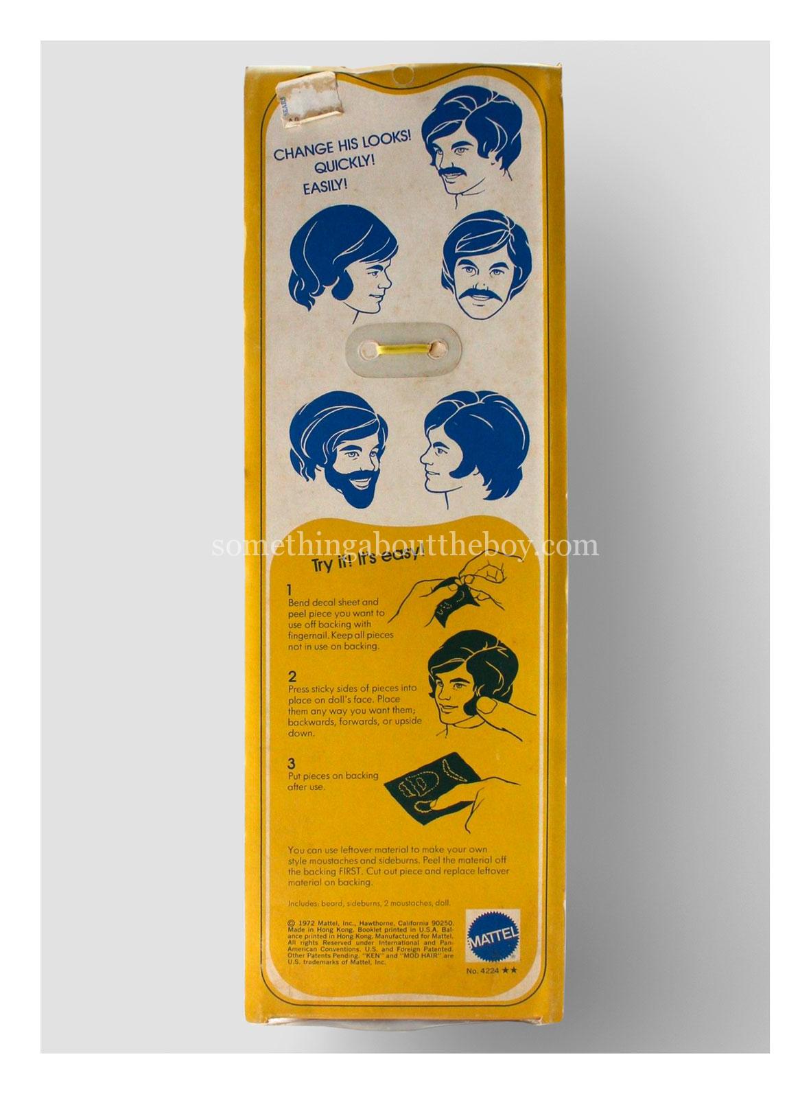 #4224 Mod Hair Ken (Slim packaging made in Hong Kong)