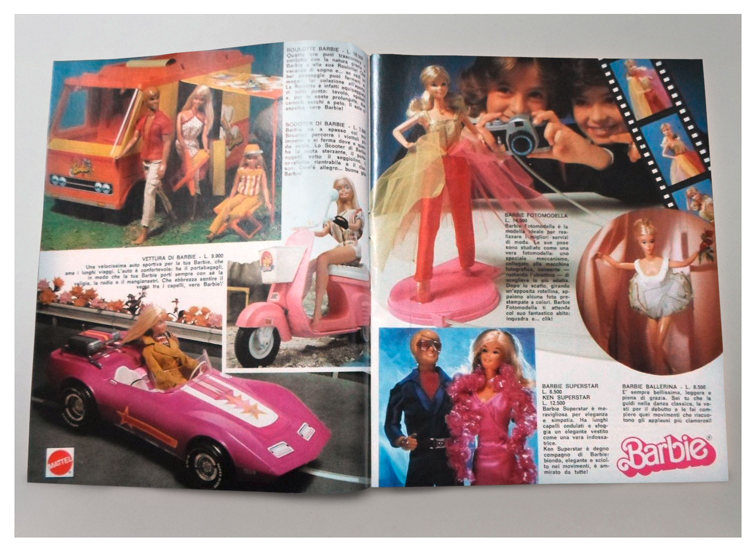 1979 Italian Mattel Natale brochure