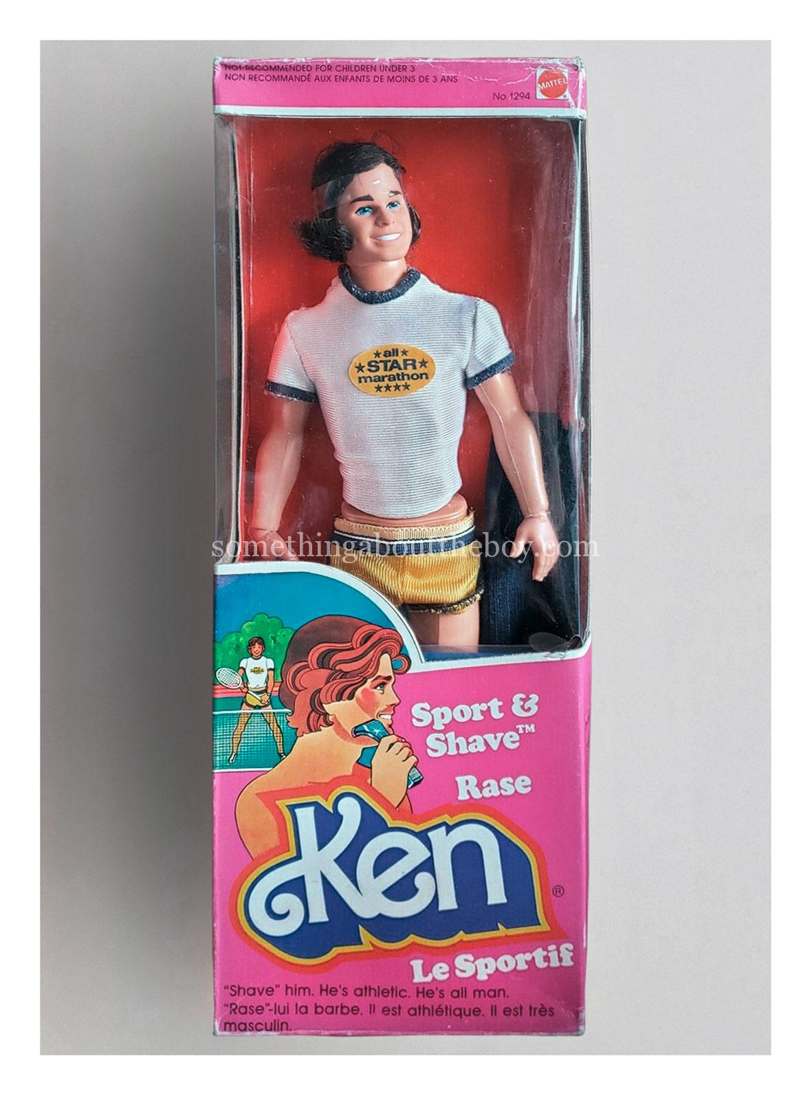 1980 #1294 Sport & Shave Ken in Canadian packaging