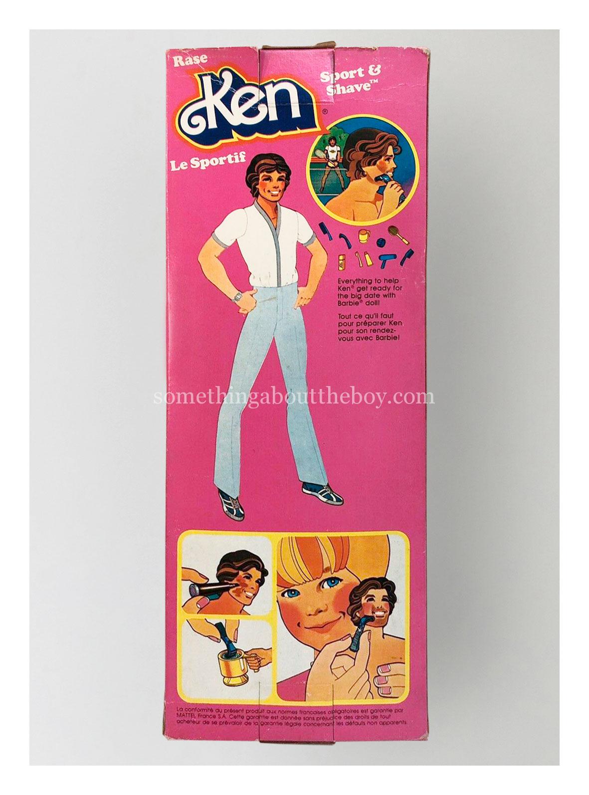 1980 #1294 Sport & Shave Ken Canadian packaging