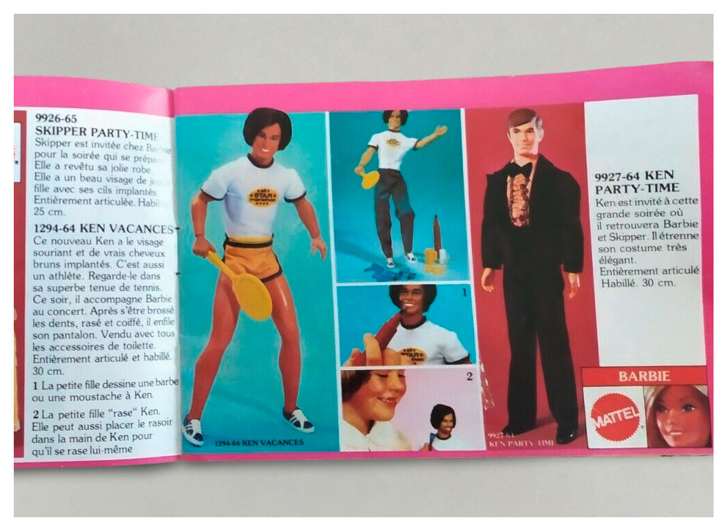 1980 French Barbie booklet