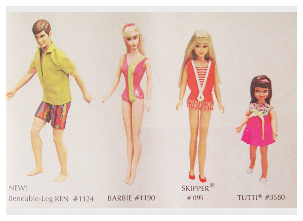 From 1970-71 Living Barbie booklet (earlier version)