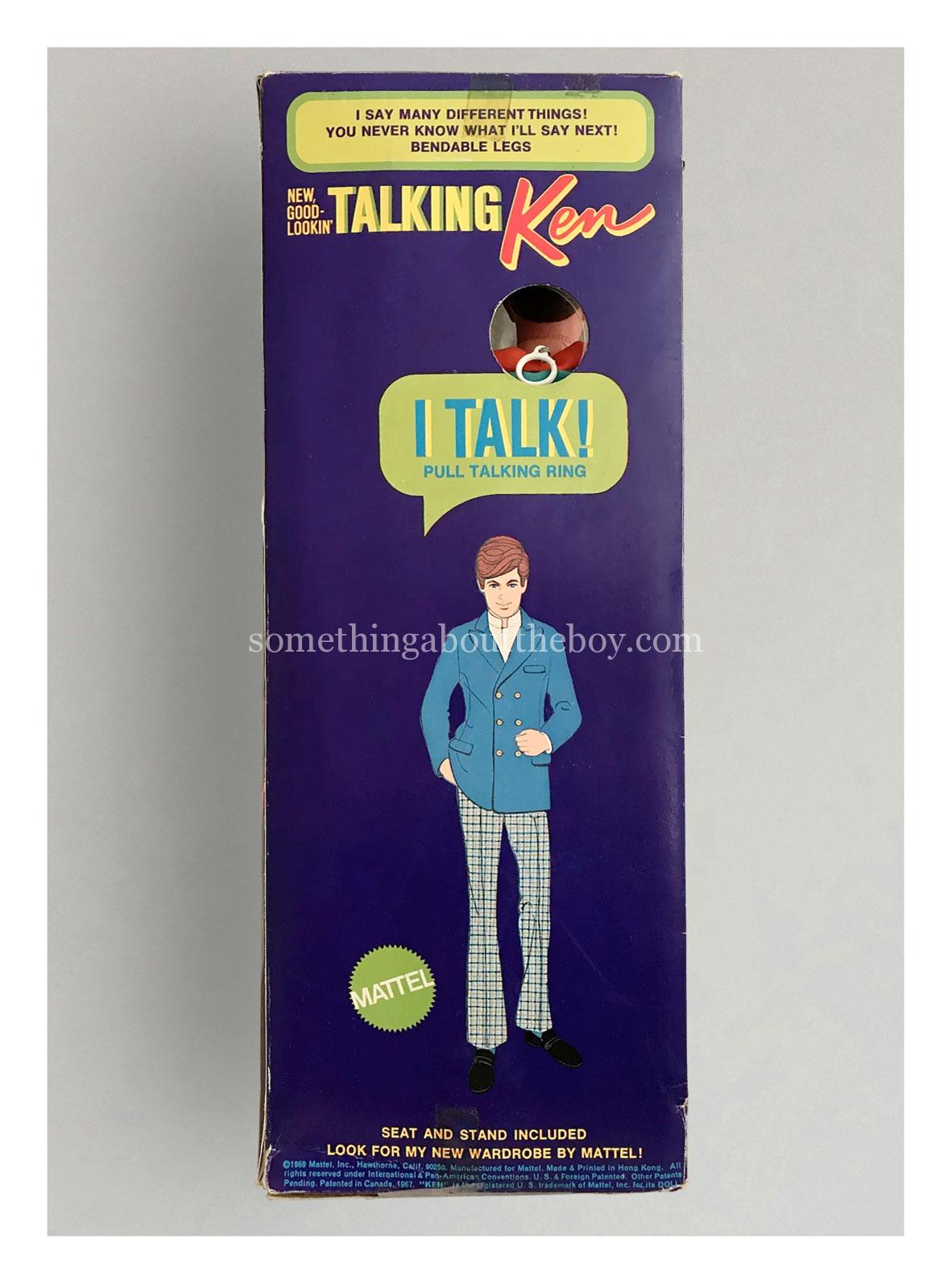 1970-71 #1111 New Good-Lookin' Talking Ken original packaging