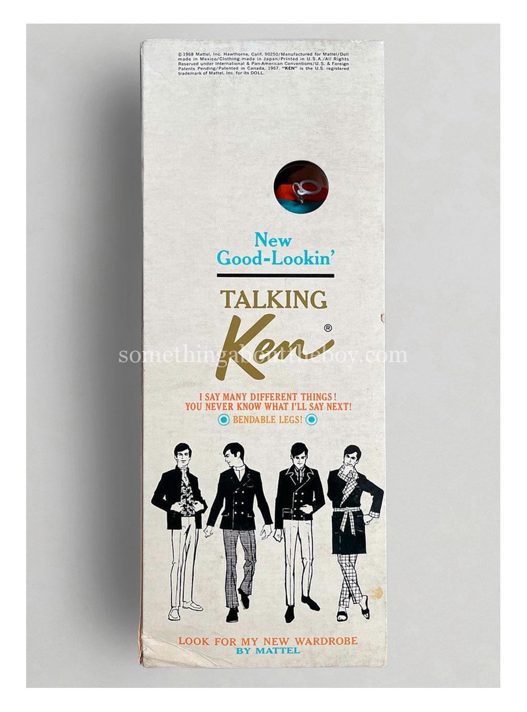 1970 #1111 Talking Ken original packaging
