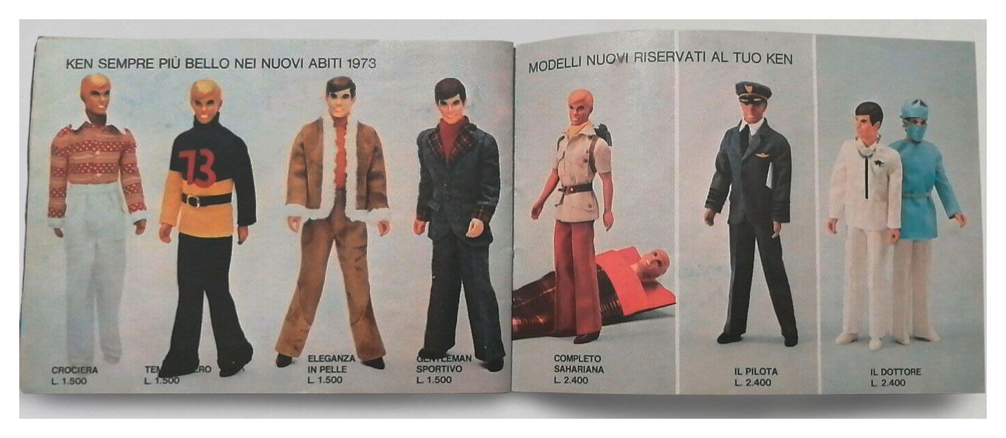 From 1973 Italian Barbie booklet