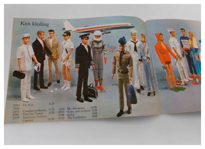From 1967-68 Dutch Mattel booklet