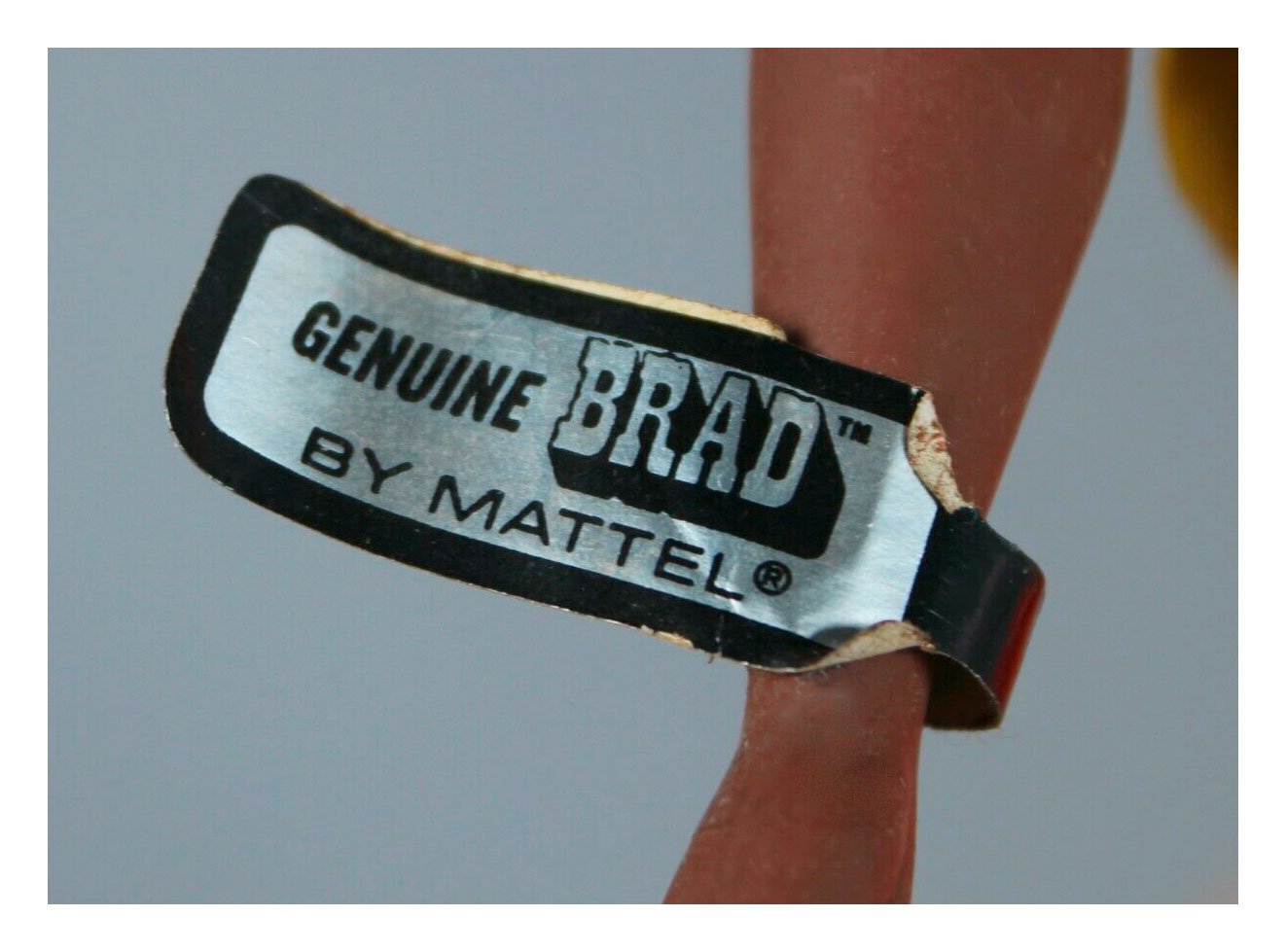 1970 #1114 New Talking Brad wrist tag
