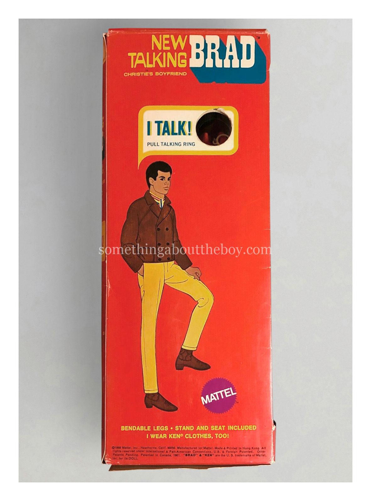 1971 #1114 New Talking Brad original packaging
