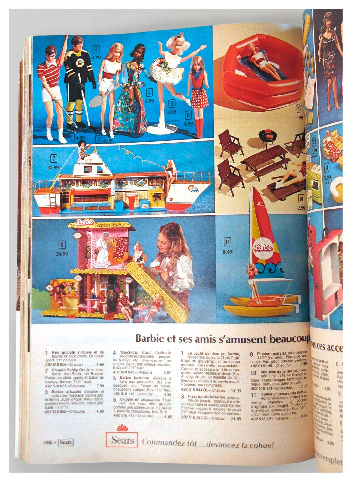 1976 Canadian Sears Cadeaux de Noel catalogue