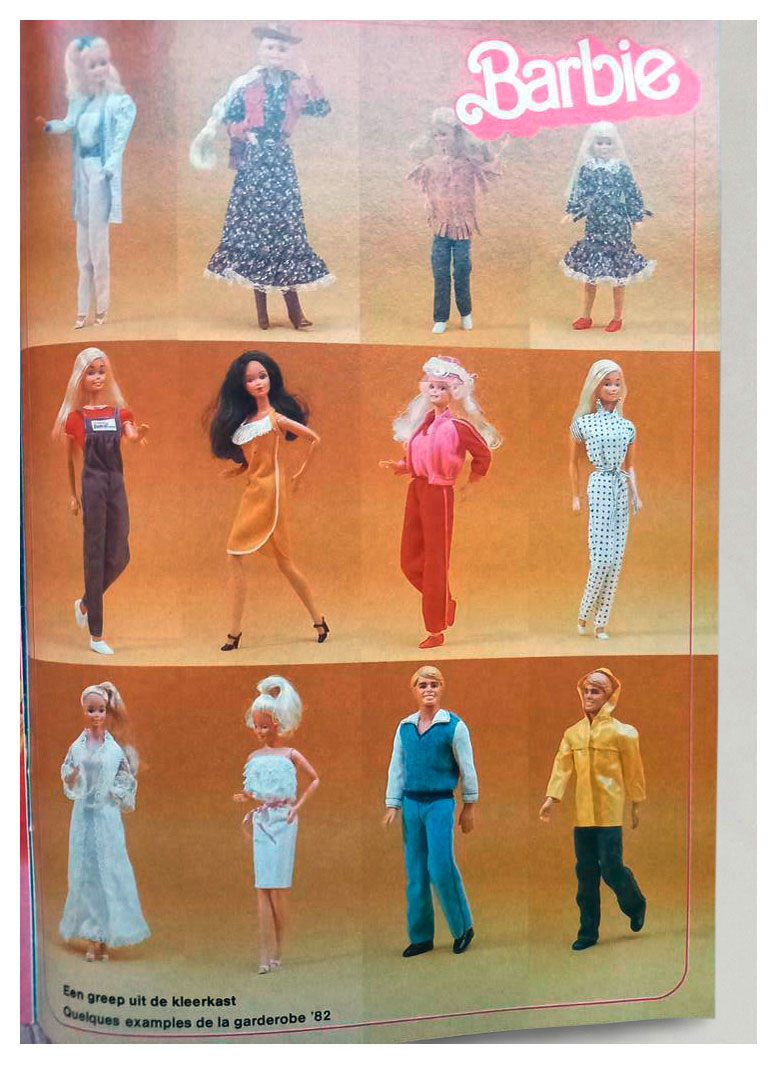 1982 Dutch Barbie booklet