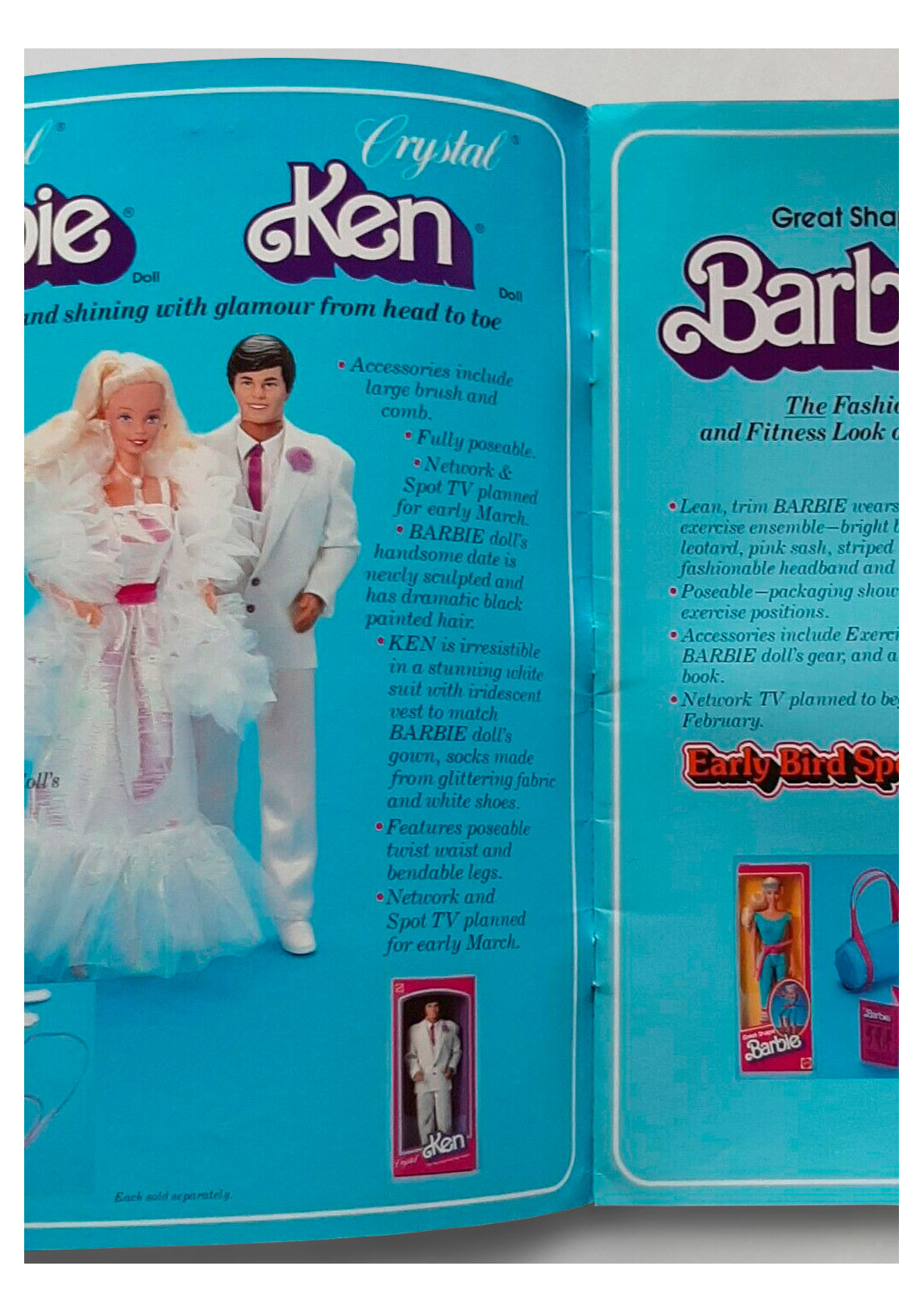 1984 Mattel Spring Promotion catalogue