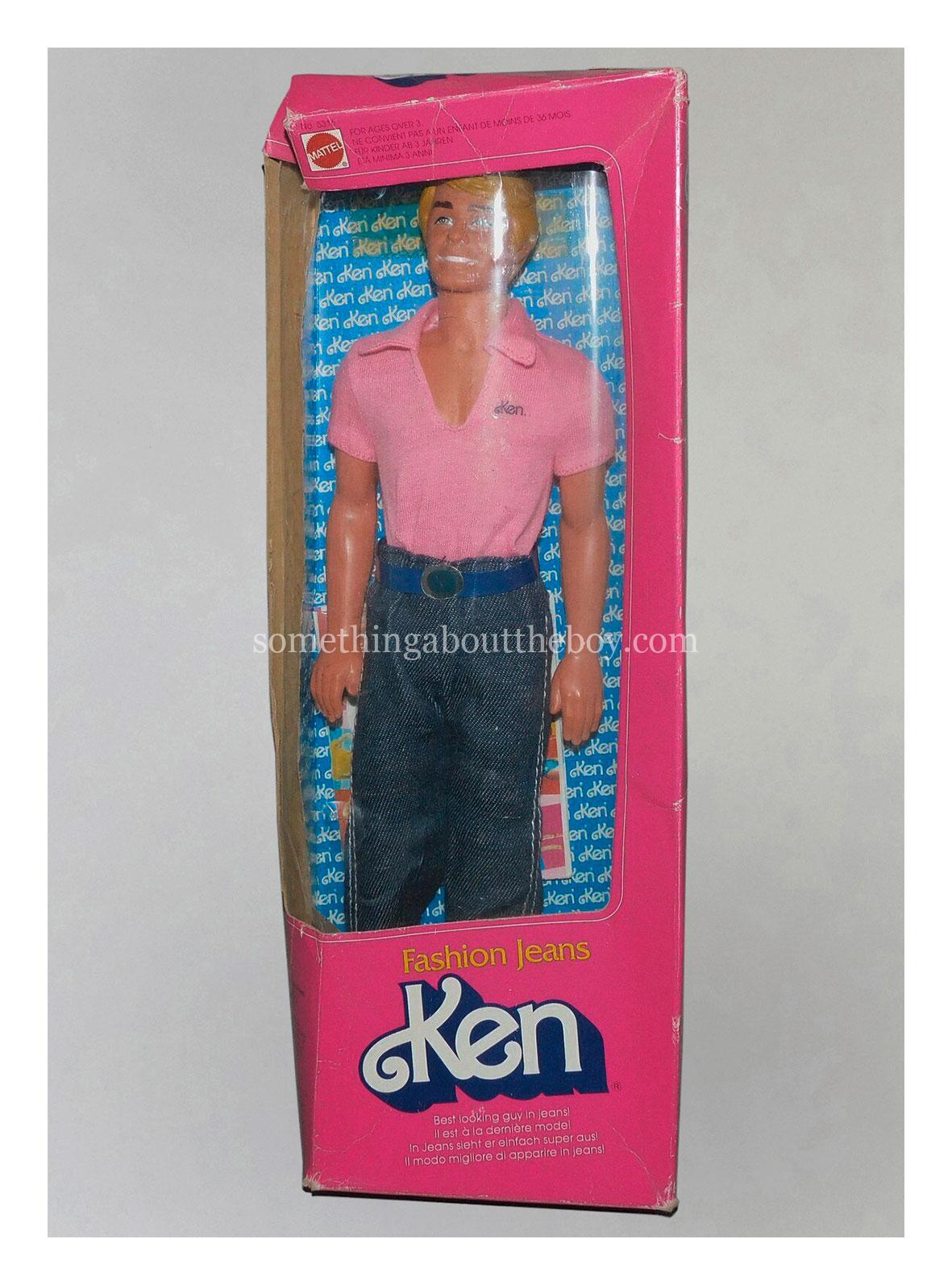 1982 #5316 Fashion Jeans Ken in European packaging (Hong Kong)