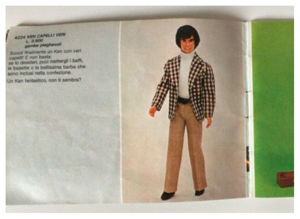 1973 Italian Barbie booklet