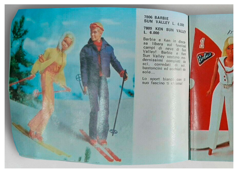 From 1975 Italian Barbie booklet
