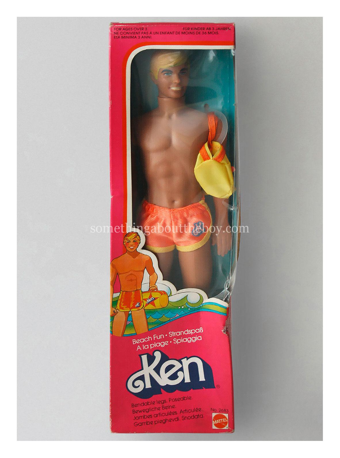 1979 #2683 Beach Fun Ken in original packaging