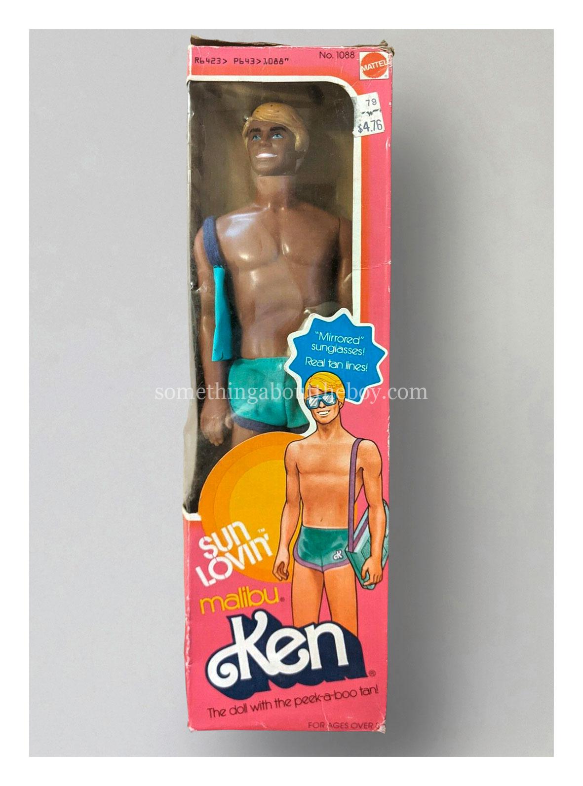1979 #1088 Sun Lovin' Malibu Ken in original packaging