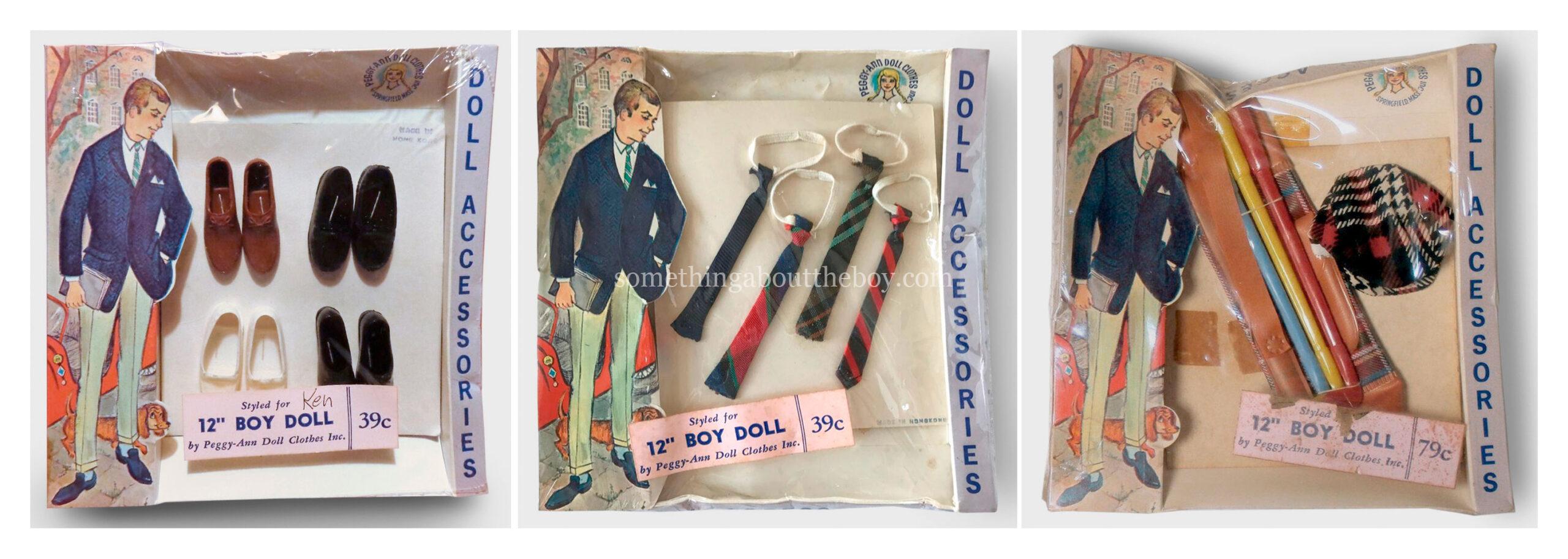 Boy Doll Accessories by Peggy-Ann Doll Clothes Inc.
