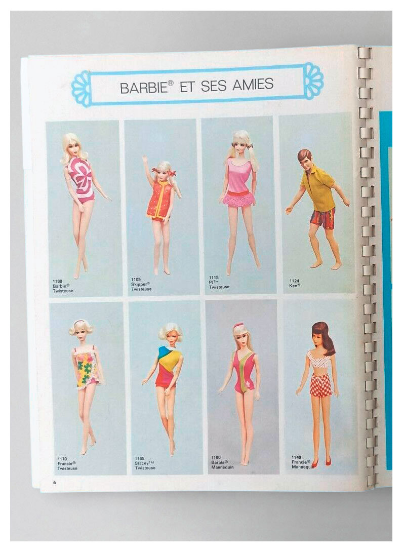 From French Mattel Jouets 71 catalogue
