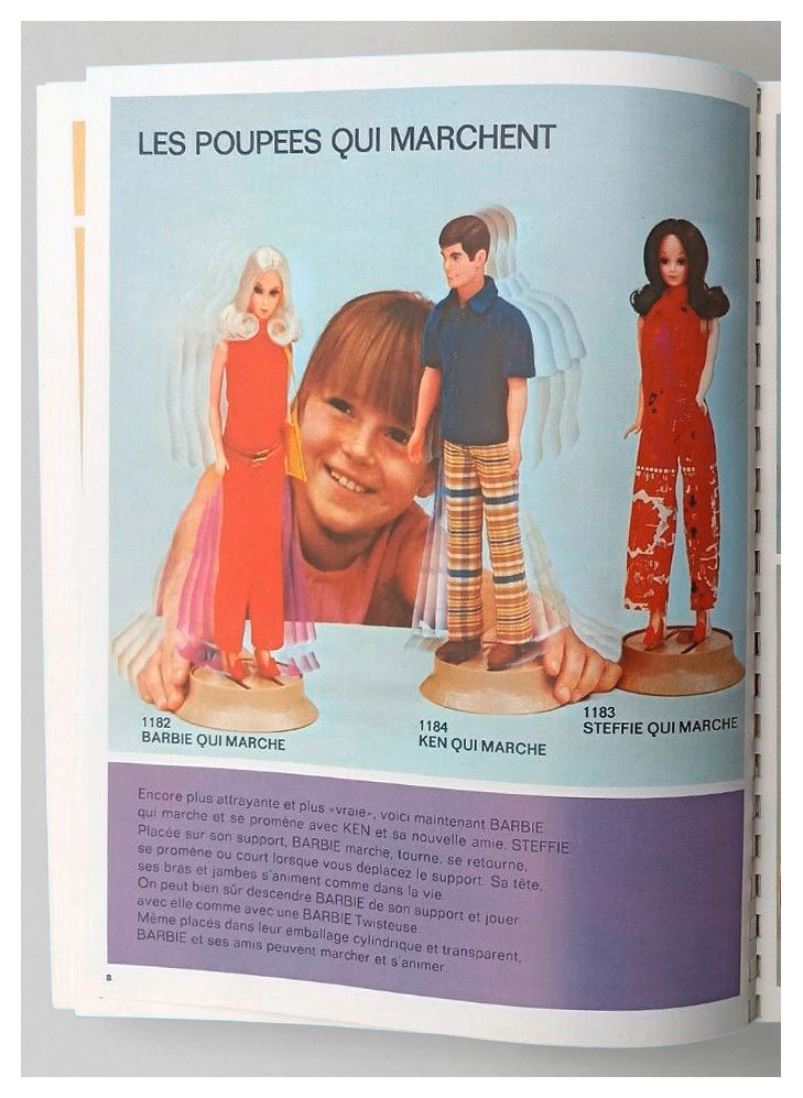 From 1972 French Mattel Jouets catalogue