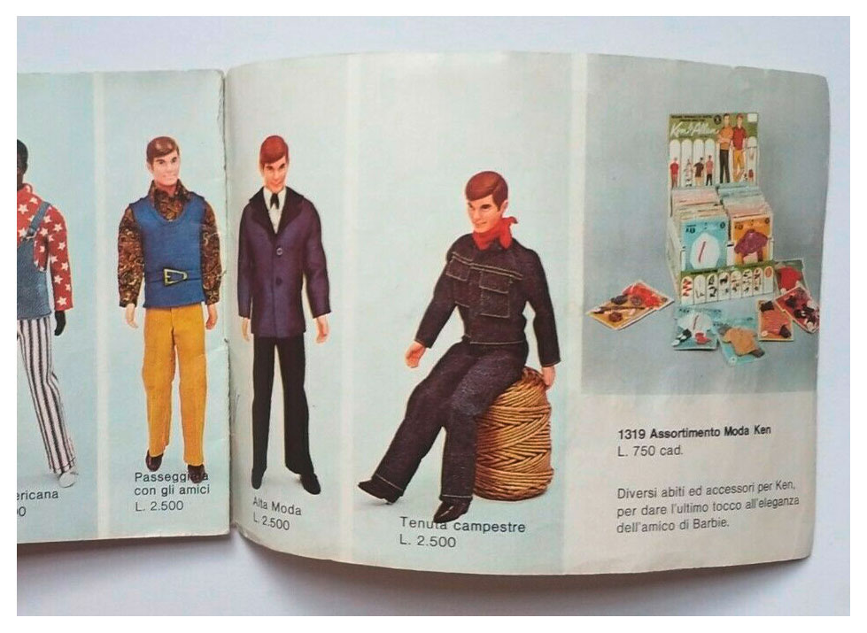 From 1972 Italian Barbie booklet