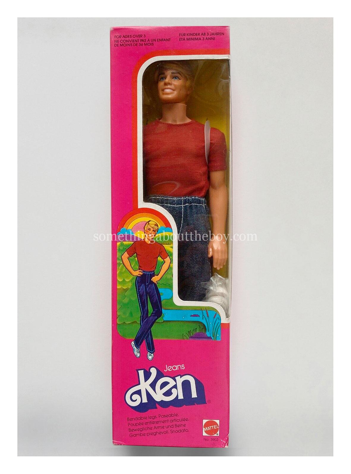 1982 #3903 Jeans Ken in original packaging