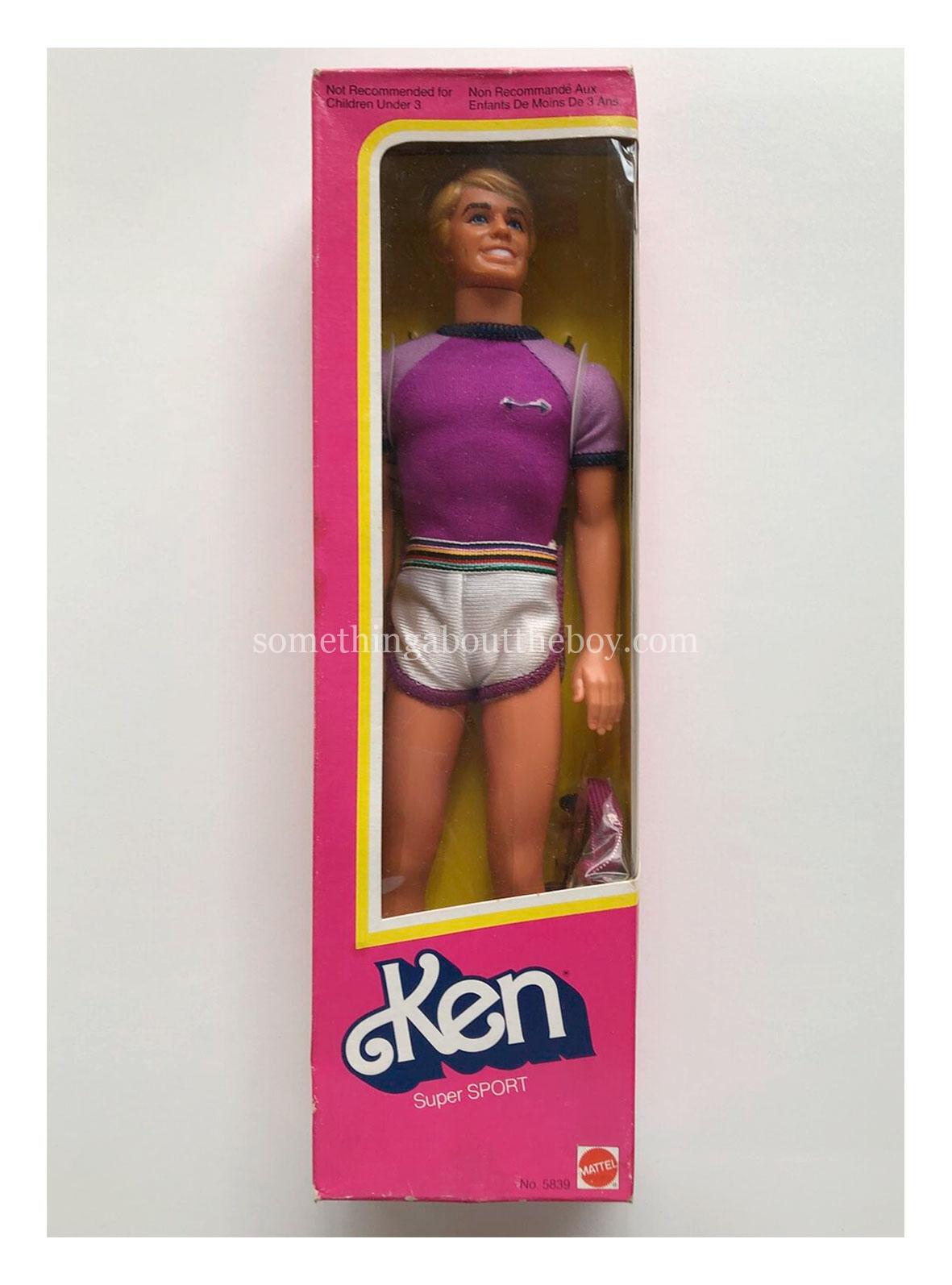 1983 #5839 Super Sport Ken in Canadian packaging