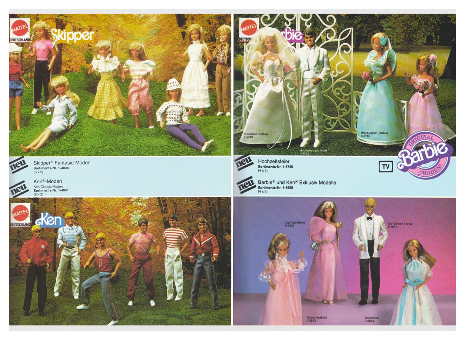 From 1983 German Mattel Toys catalogue