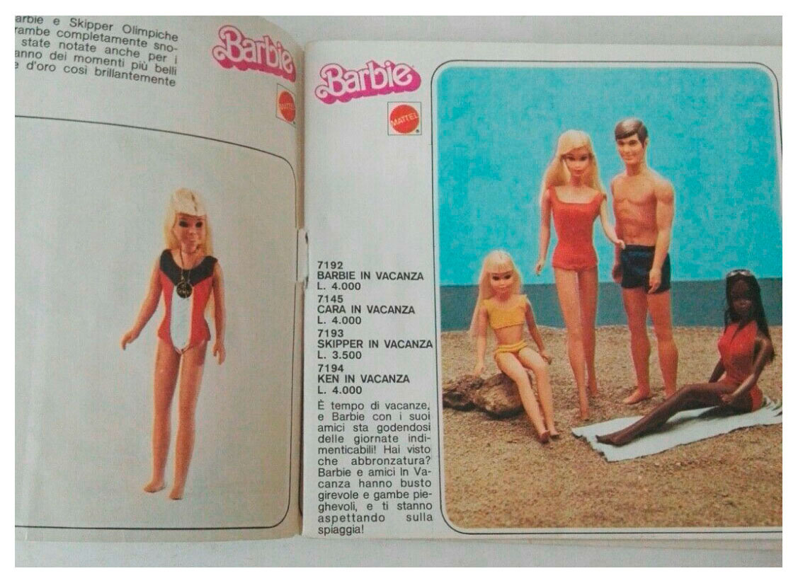 From 1976 Italian Barbie booklet