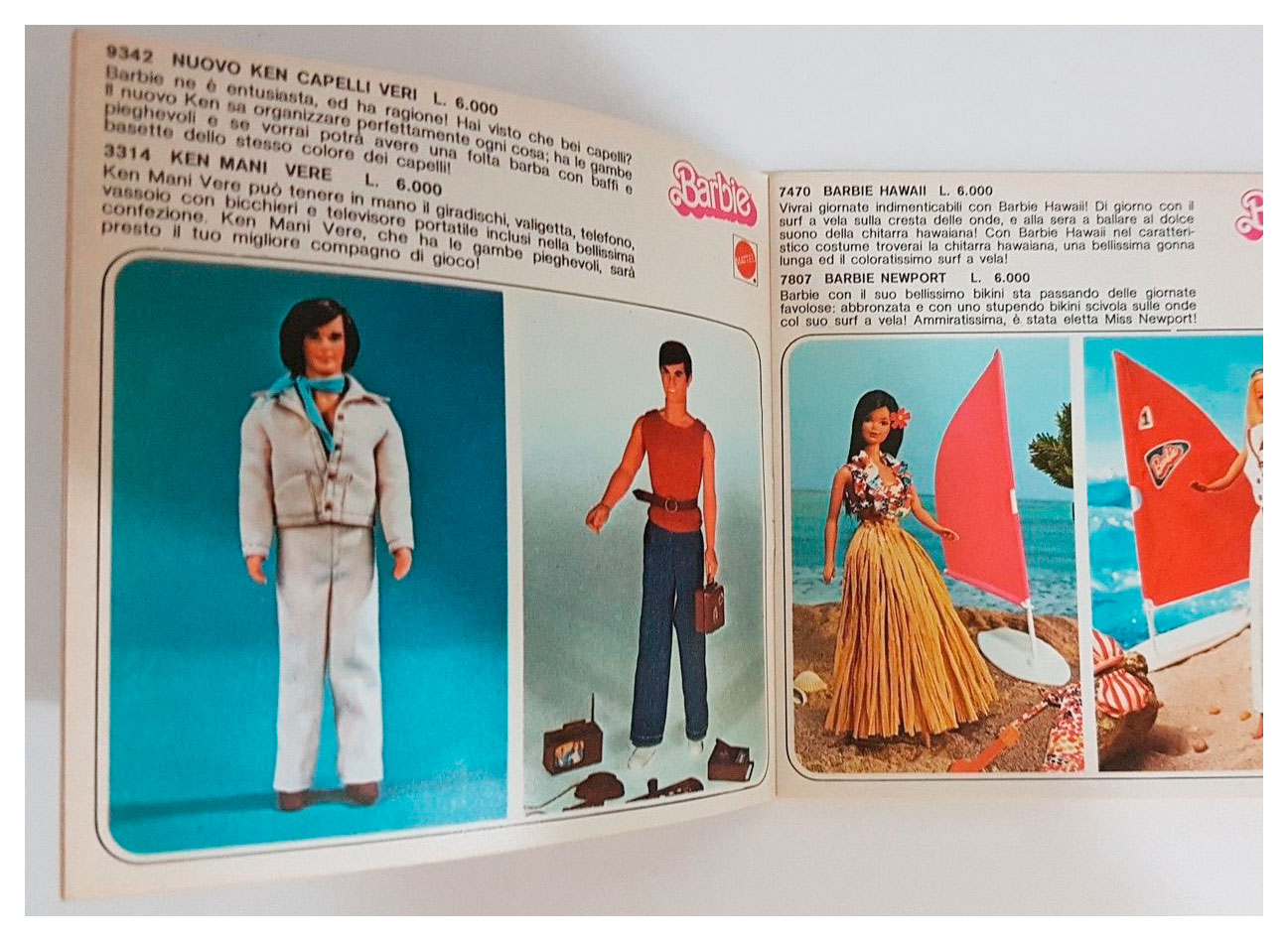 From 1976 Italian Barbie booklet