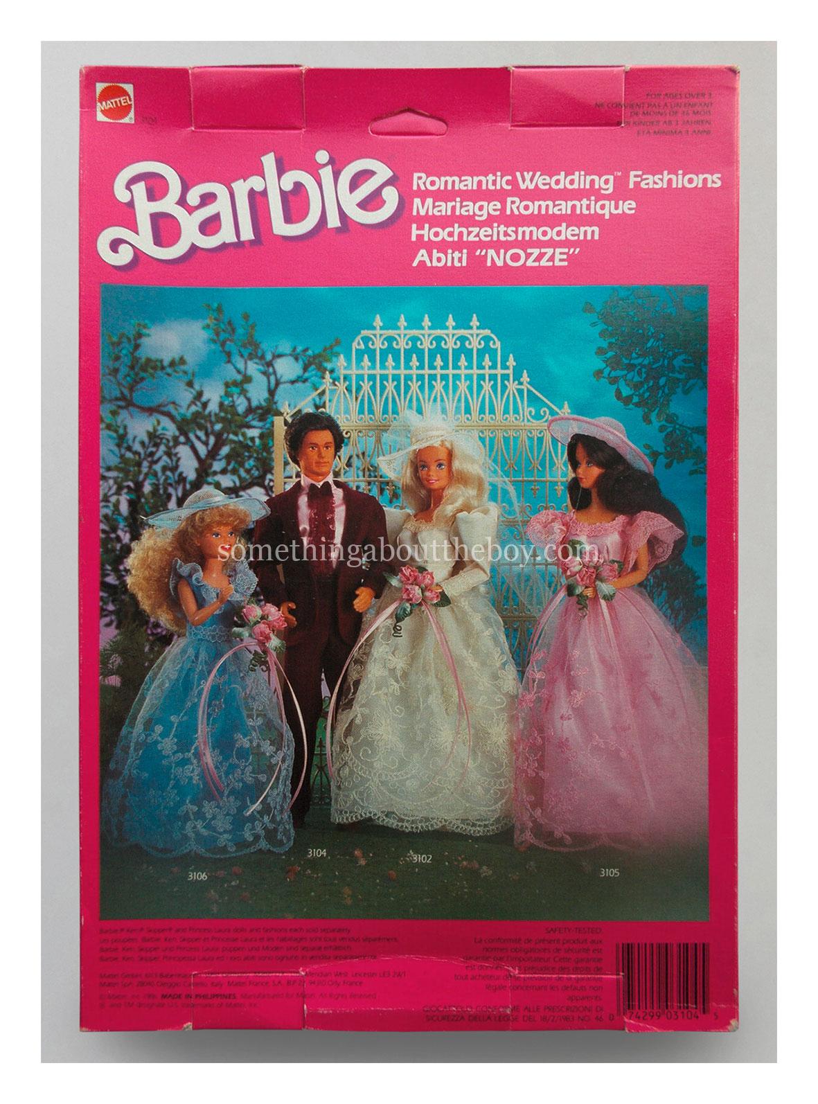 1987 Romantic Wedding #3104 European packaging