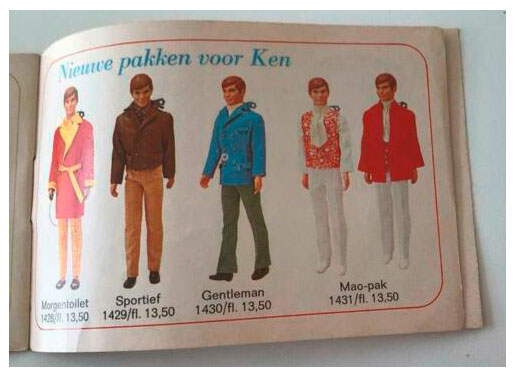 From 1969 Dutch Barbie's Mode Journaal