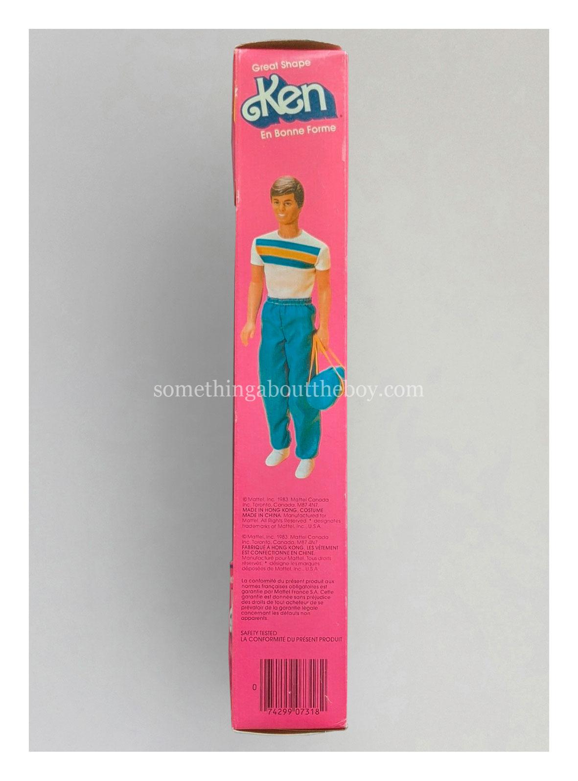 1984 #7318 Great Shape Ken Canadian packaging