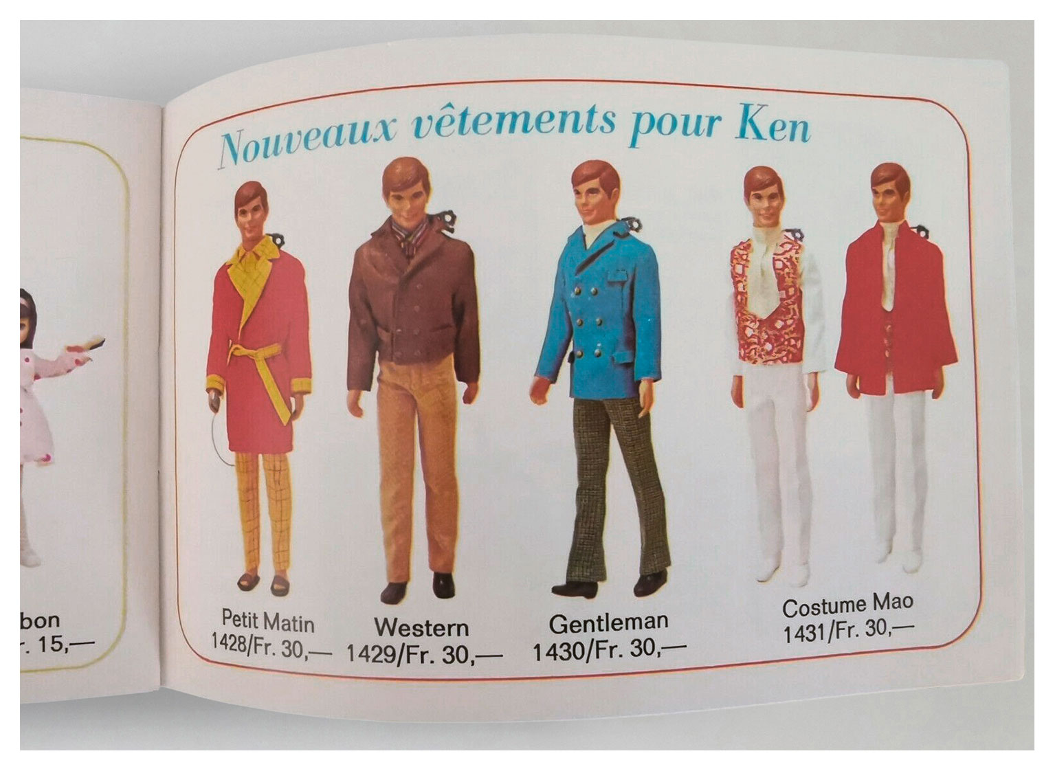 From 1969 French Journal de Mode de Barbie