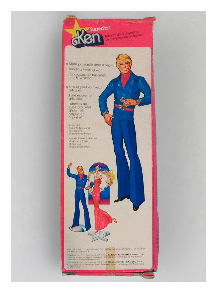 1978 #2211 SuperStar Ken (Canadian special edition) packaging