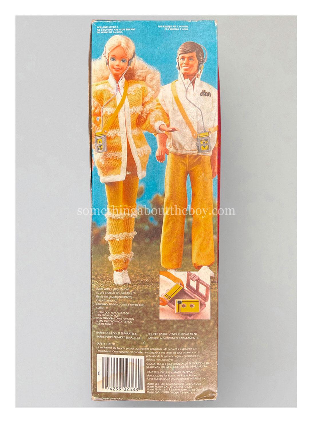 1986 #8283 Ken Super Tempo original packaging